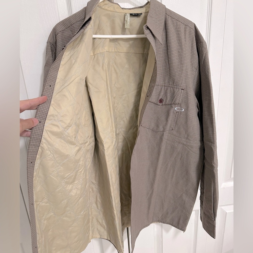 Oakley Quilted Long Sleeve-SZ L - Picture 4 of 5